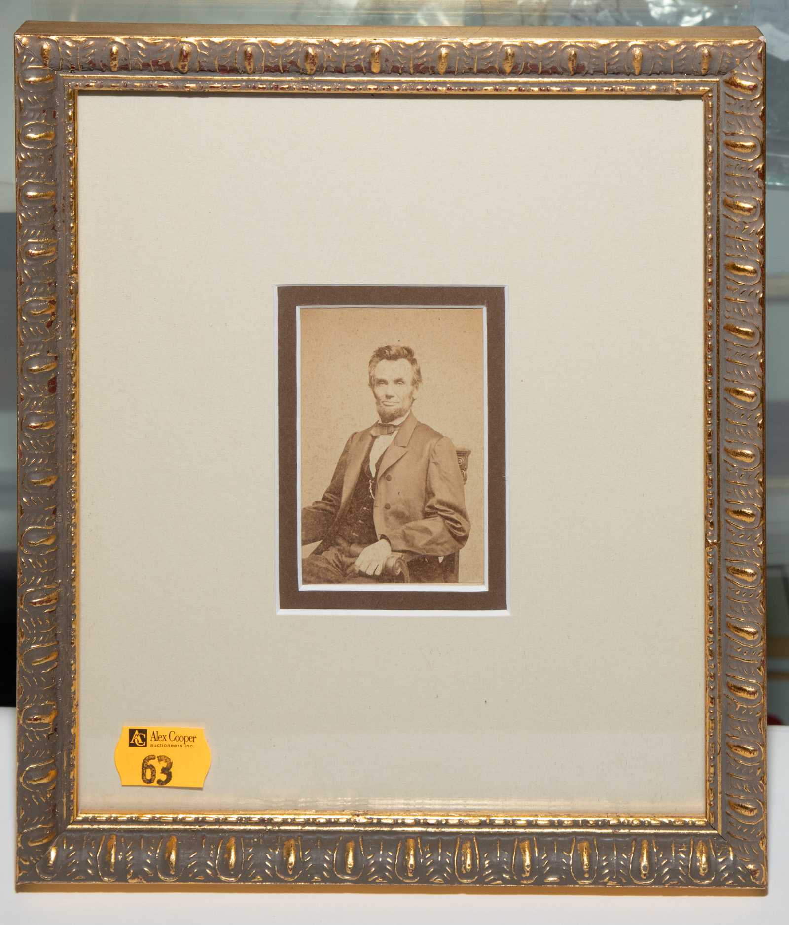 CIVIL WAR ERA CARTE DE VISITE OF