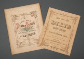 CIVIL WAR ERA "DIXIE" SHEET MU