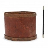 CIVIL WAR ERA DRUM SHELL AND L