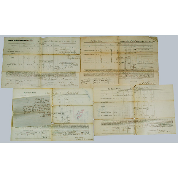 Civil War-Era Pay Vouchers