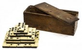 CIVIL WAR ERA TWO PIN DOMINOE
