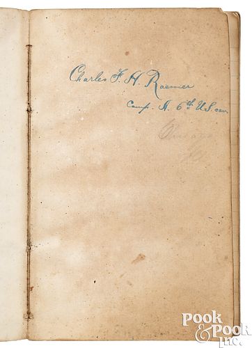 CIVIL WAR ERA WATERCOLOR SKETCHBOOK