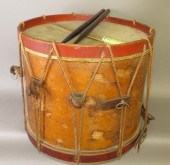 CIVIL WAR ERA WOODEN DRUMca. d