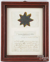 CIVIL WAR FLAG MEMENTO<br>Civi