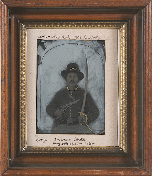 Civil War Full Plate Tintype of