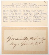 CIVIL WAR GENERAL GRENVILLE DO