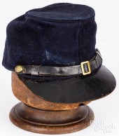 CIVIL WAR KEPI, MID 19TH C.Civ