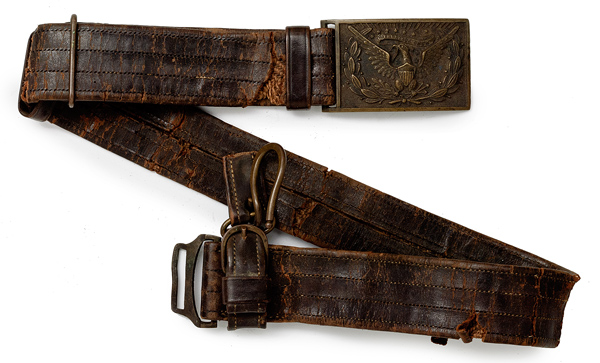 Civil War Leather Sword Belt &