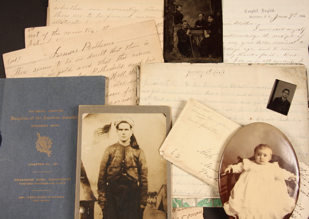 CIVIL WAR LETTERS & GENEOLOGY -