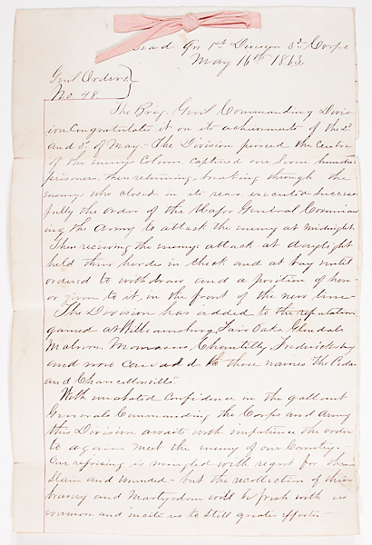 [Civil War - Manuscripts] Brig.