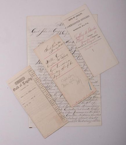 CIVIL WAR MISSOURI VOLUNTEERS