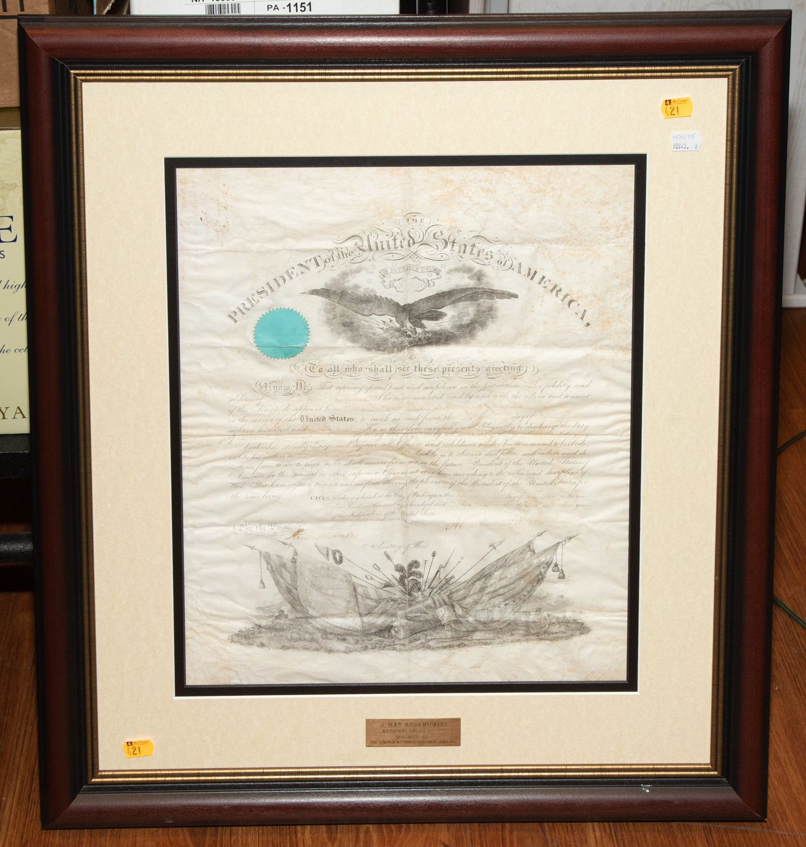 CIVIL WAR OFFICER'S COMMISSION,