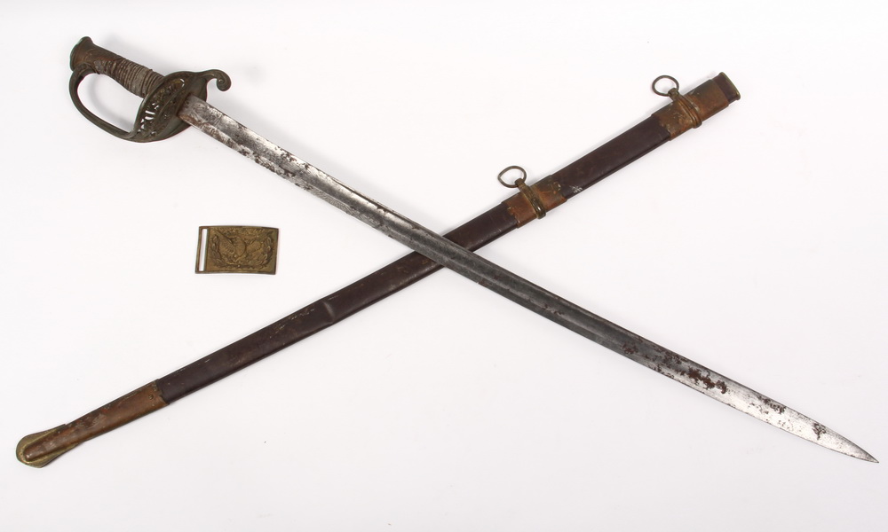 CIVIL WAR OFFICER'S SWORD W/