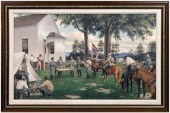 Civil War painting, John White