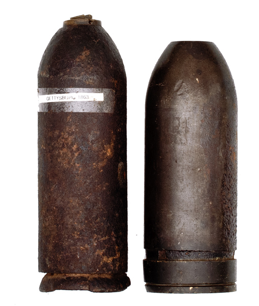 Civil War Parrott Shell and