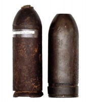 Civil War Parrott Shell and St
