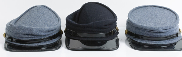 Civil War Re-enactment Kepis Lot of