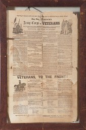 Civil War Recruiting Broadside
