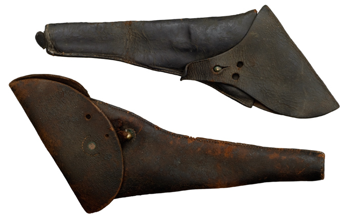 Civil War Revolver Holsters Lot