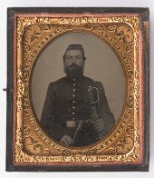 Civil War Sixth Plate Tintype