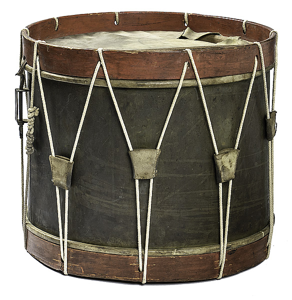 Civil War Snare Drum 14'' high x