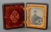 CIVIL WAR SOLDIER DAGUERREOTYP
