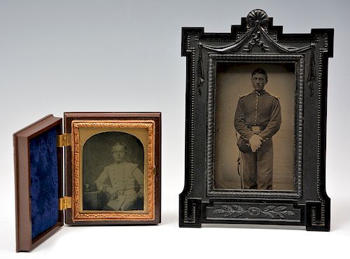 CIVIL WAR TINTYPE & AMBROTYPE,