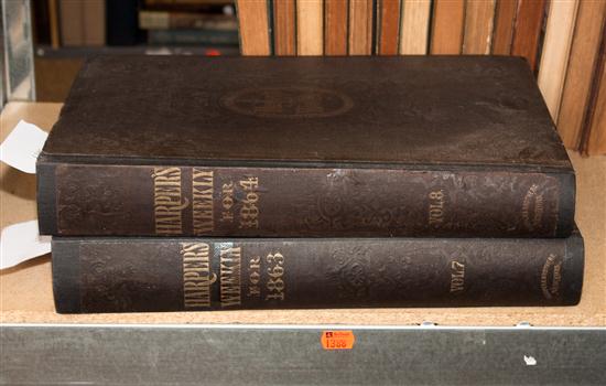 [Civil War] Two bound volumes of