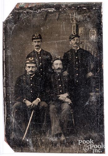 CIVIL WAR UNION SOLDIER TINTYPE