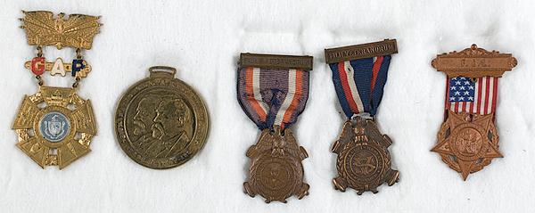 [Civil War - Veterans] Five GAR and