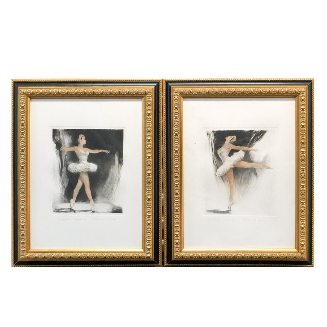 C.J. BANE (20TH C.) PAIR OF