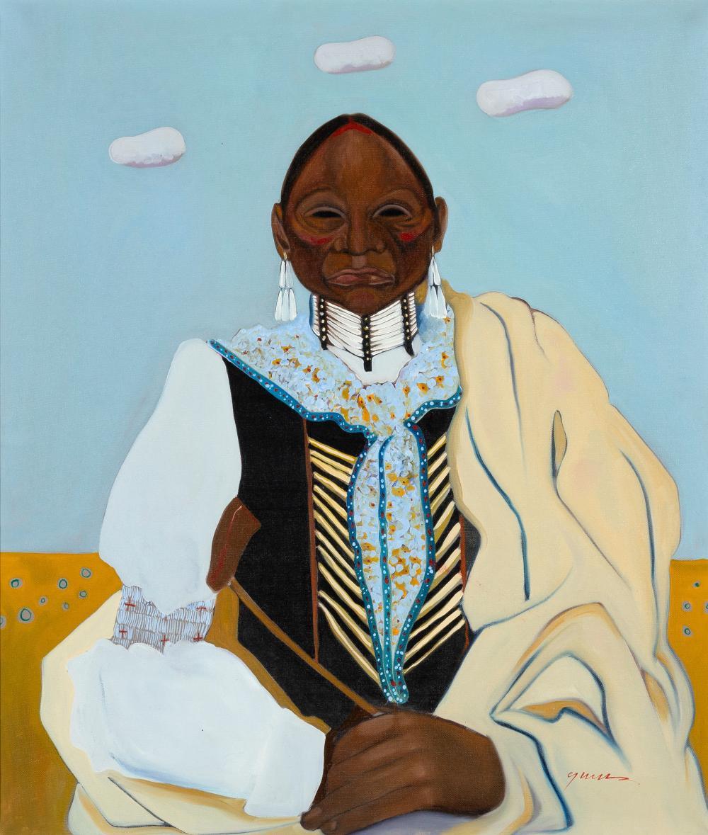 C.J. WELLS, PLAINS INDIAN
