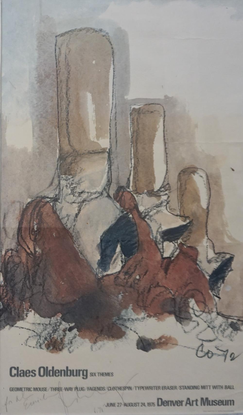 CLAES OLDENBERG, SIX THEMES, PENCIL