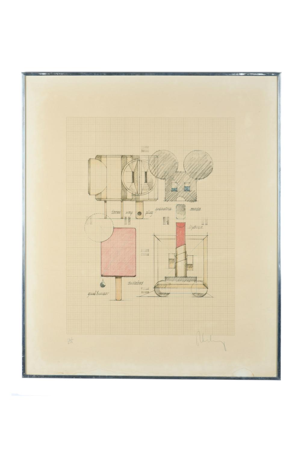 CLAES OLDENBURG (B. 1929):