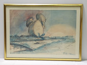 CLAES OLDENBURG HAND SIGNED OF