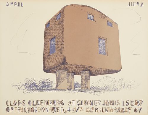 CLAES OLDENBURG SIDNEY JANIS
