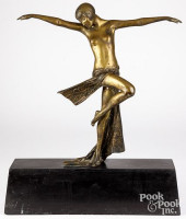 CLAIR COLINET, ART DECO BRONZE