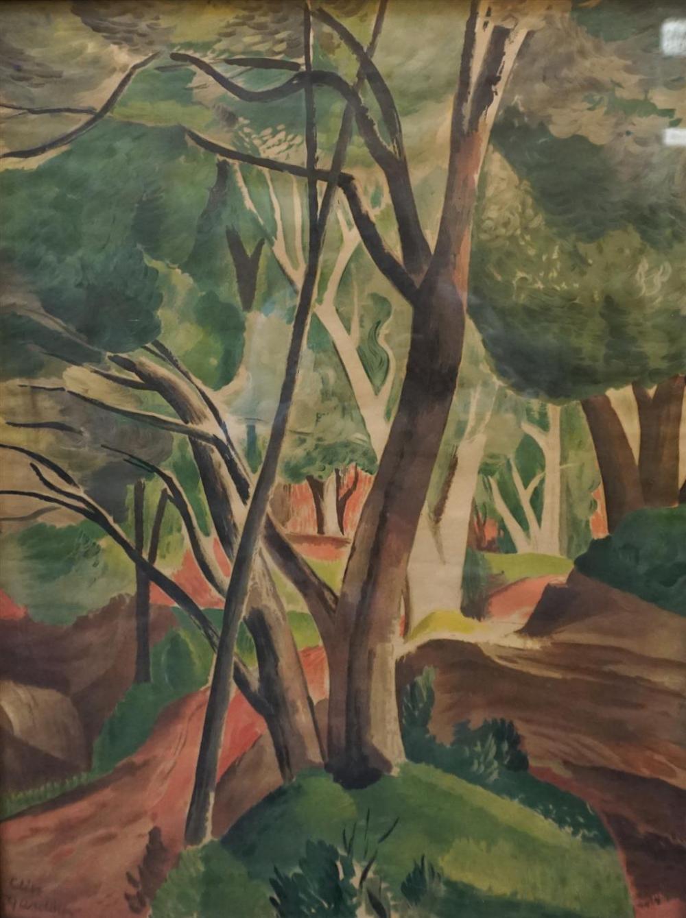 CLAIRE GARDINER, IN THE FOREST,