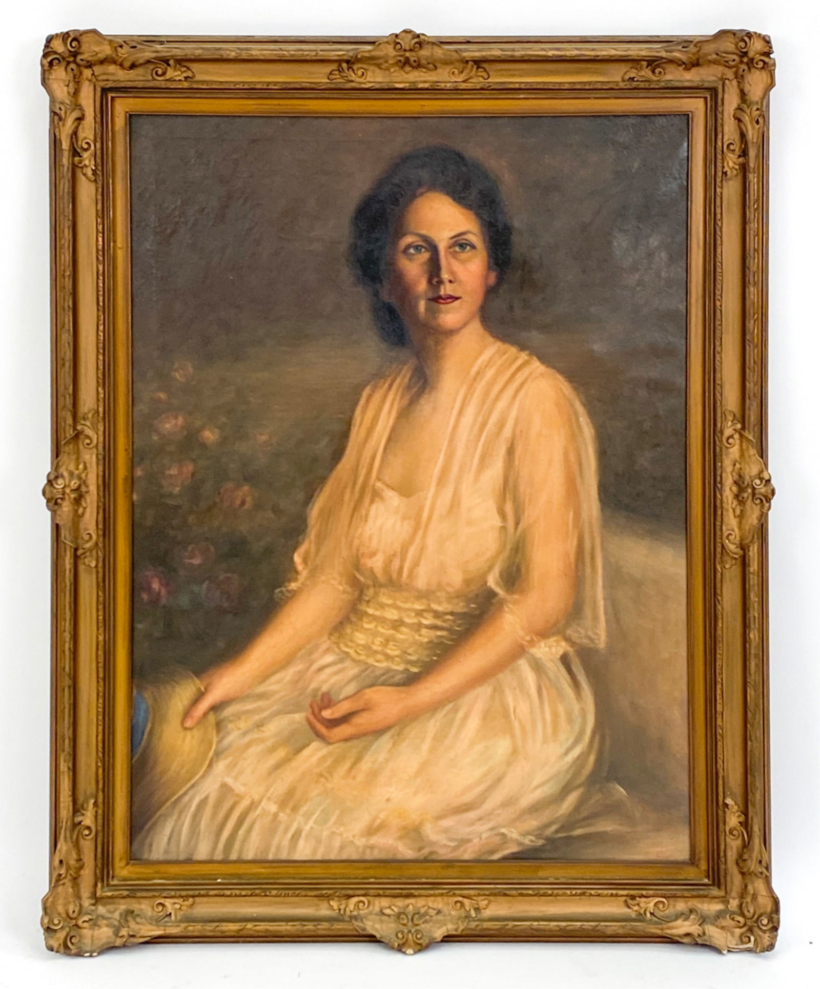 CLAIRE MARDEN 19TH C. OIL ON CANVAS