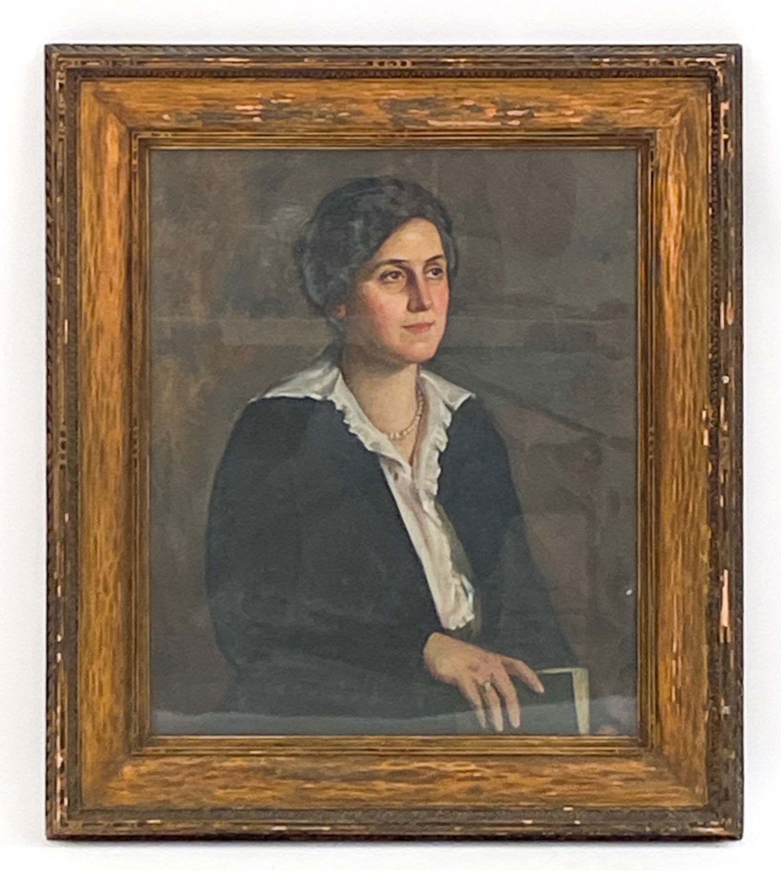 CLAIRE MARDEN 19TH C. OIL ON CANVAS