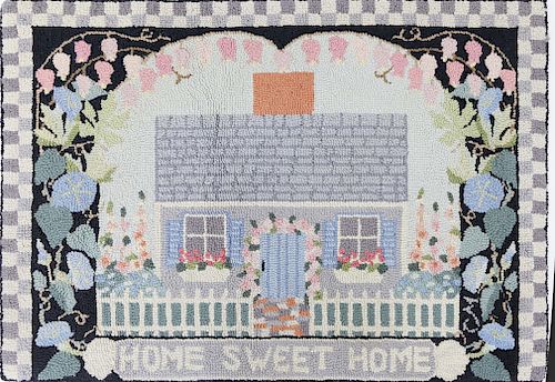CLAIRE MURRAY HOOKED RUG "HOME