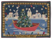 CLAIRE MURRAY HOOKED RUG “NANT