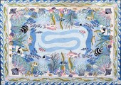 CLAIRE MURRAY HOOKED RUG "TROP