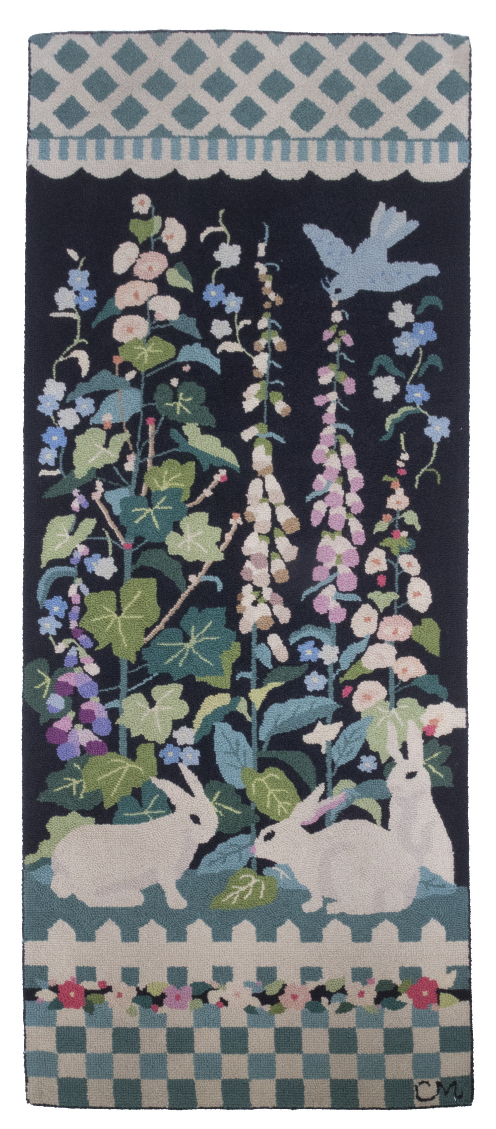 CLAIRE MURRAY HOOKED RUNNER - 25" X