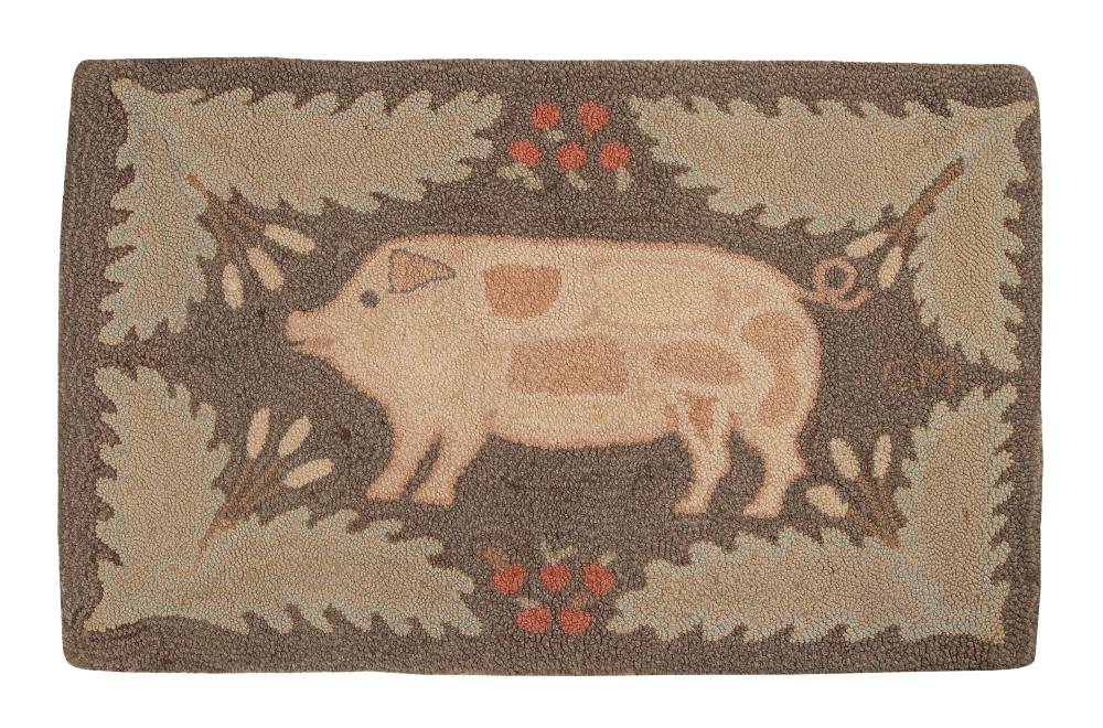 CLAIRE MURRAY HOOKED WOOL RUG