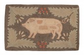 CLAIRE MURRAY HOOKED WOOL RUG