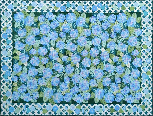 CLAIRE MURRAY "HYDRANGEA" HOOKED