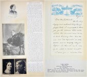 CLARA BARTON HANDWRITTEN LETTE