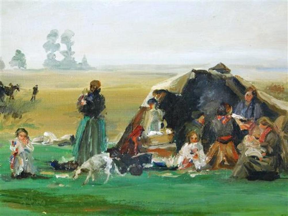 CLARA GREENLEAF PERRY (AMERICAN,