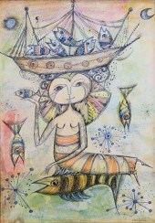 CLARA LEDESMA MIXED MEDIA MERM